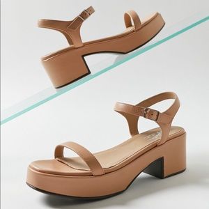 UO never worn open toe heeled sandal